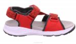 Superfit Red/Grey Toddlers CRISS CROSS - Sandal with Velcro Fastener Z6Z8612 - Image 2
