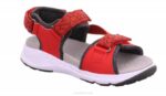 Superfit Red/Grey Toddlers CRISS CROSS - Sandal with Velcro Fastener Z6Z8612 - Image 4