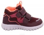 Superfit Red/Orange Babies SPORT7 MINI - Sneakers high with Velcro Fastener Z6Z8273 - Image 2