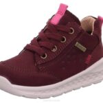Superfit Red/Pink Babies BREEZE - Sneakers low with Lacing Z6Z8428