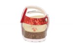 Superfit Red/White Toddlers FUSSBETTPANTOFFEL - Sandal with Velcro Fastener Z6Z8571 - Image 3
