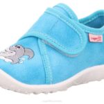 Superfit Turquoise Babies SPOTTY - Slipper with Velcro Fastener Z6Z825