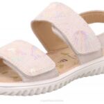 Superfit White Toddlers SPARKLE - Sandal with Velcro Fastener Z6Z8656